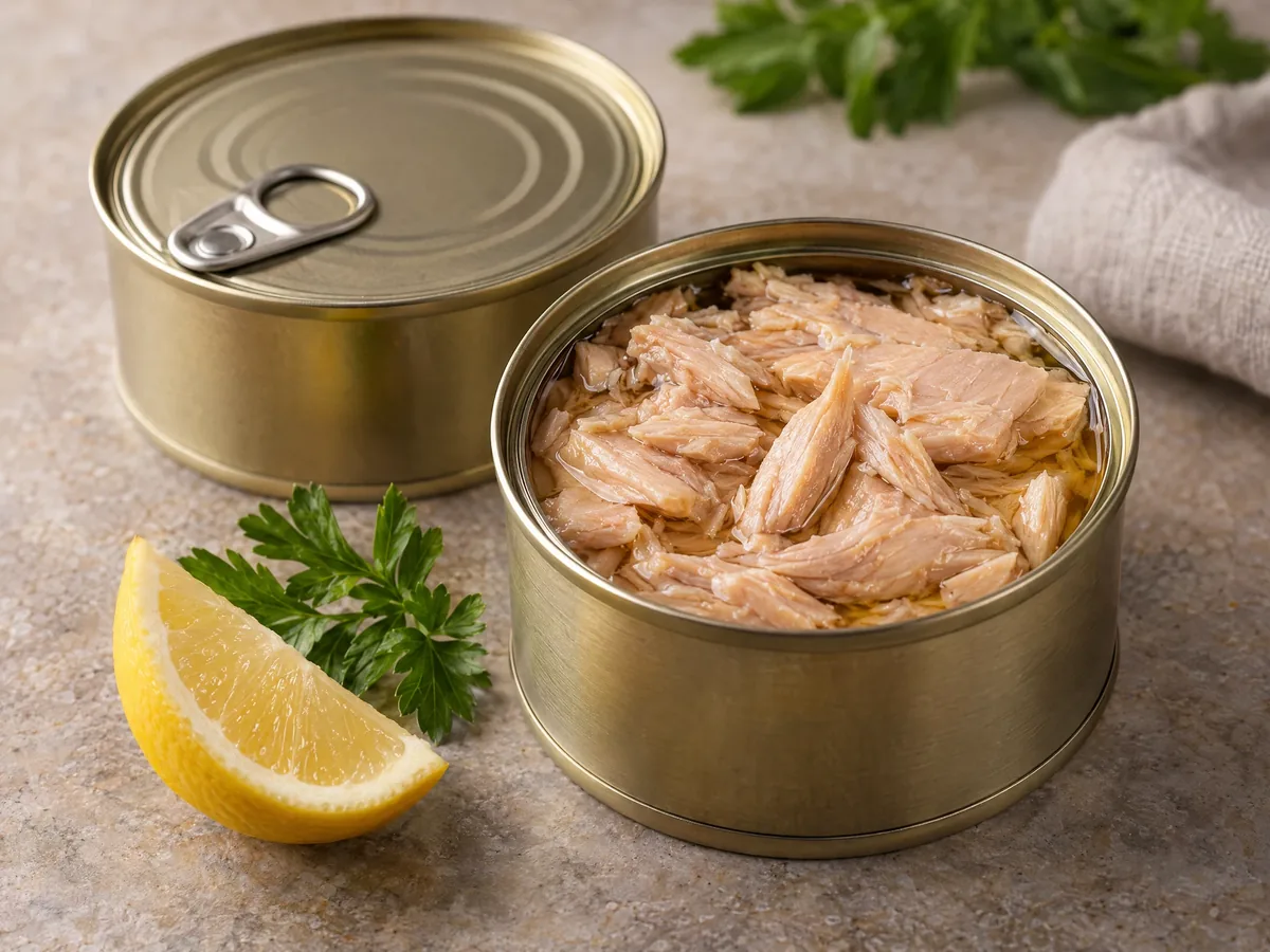 تونة معلبة في الزيت